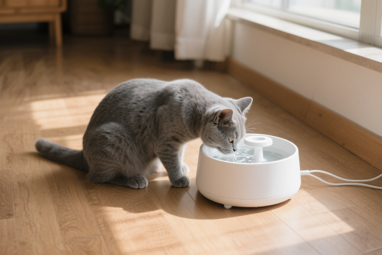 The 5 Quietest Cat Water Fountains (Reviewed for Noise & Easy Cleaning) 1 展示猫砂垫照片 1 edited