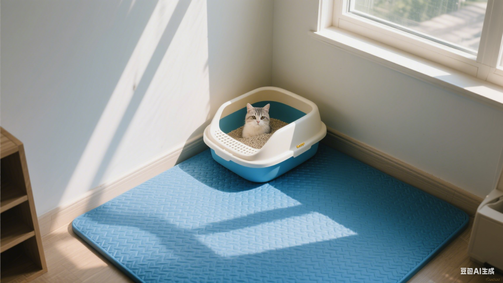 展示猫砂垫照片