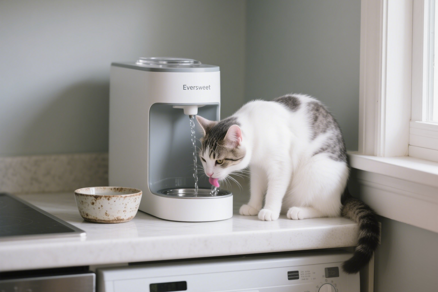 PetKit Eversweet Water Fountain Review: My Honest Thoughts After 6 Months of Daily Use 1 生成特定风格图片 54 edited