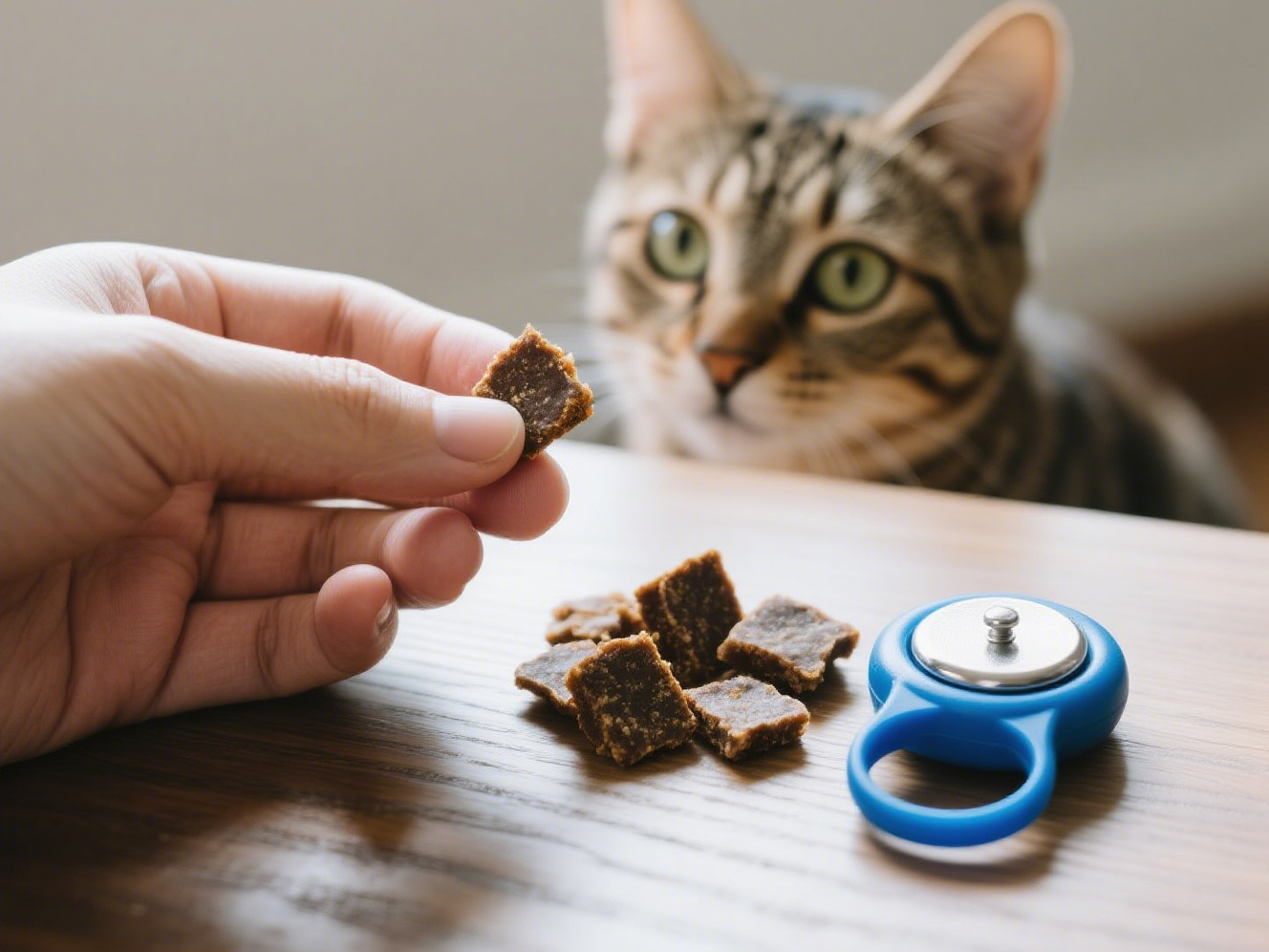Teach Your Cat to Come When Called: A 5-Minute Daily Plan 1 绘制桌面平铺图 3 edited