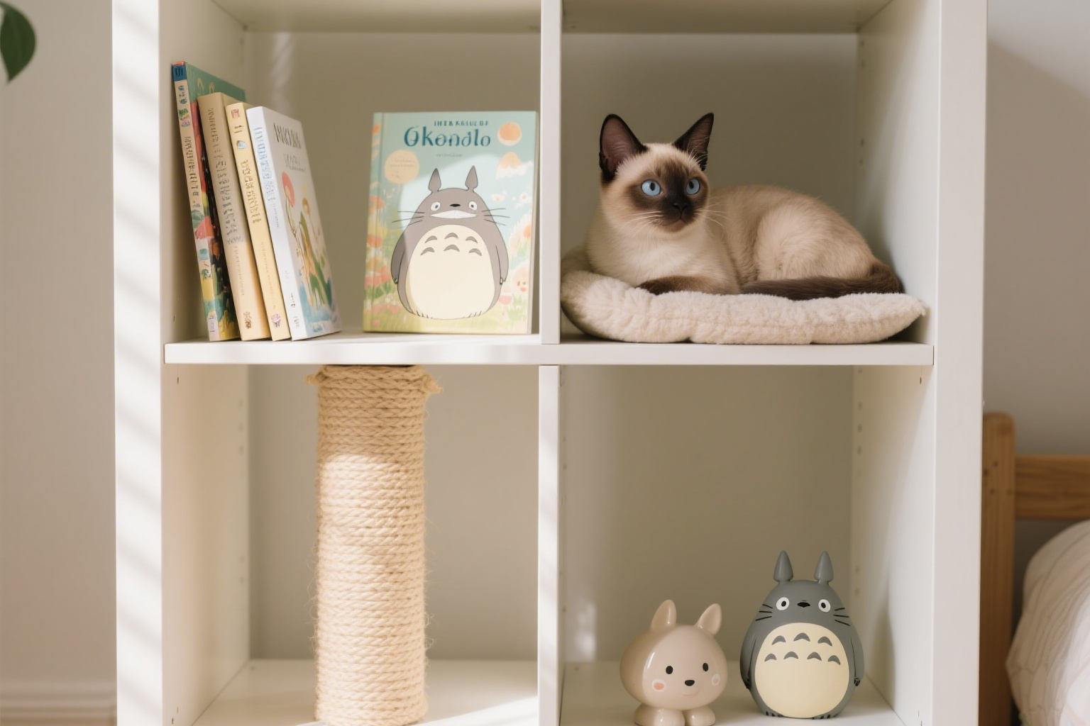 IKEA KALLAX Cat Condo An Easy DIY Cat Furniture Hack edited
